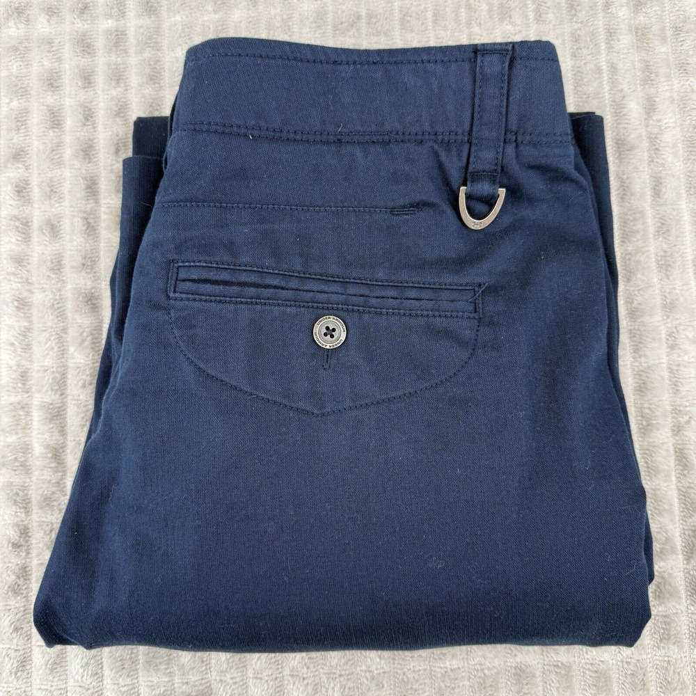 Under Armour Chino Pants Men's 32x30 Blue Straight Fit Golf Casual Tagged 32x32